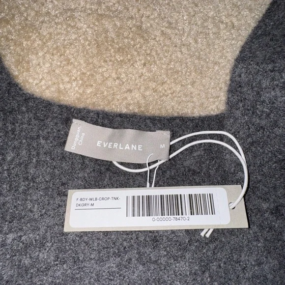 Everlane Charcoal cropped Tank - Picture 2 of 4